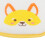 5pcs Baby Bath Brush Set, Soft Sponge Cotton, Yellow Fox Pattern 6
