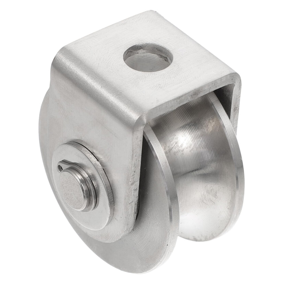 Practical Utype Wire Rope Pulley Lifting Equipment Stainless Steel Single Pulley Easy Slide Home Fitness 9187378872024