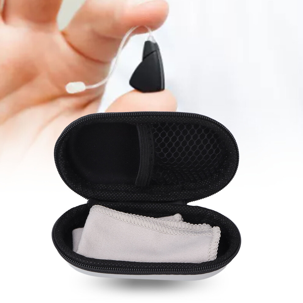 Exquisite Compact Hearing Aid Protection Box with Secure Fit