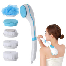 Perie de corp prietenoasă cu pielea sensibilă, peri rotativi moi și absorbanți pentru curățare profundă, design ergonomic durabil și