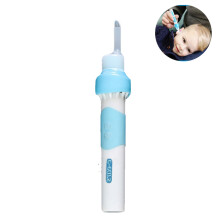 Earclean Pro, draagbaar, comfortabel, efficiënt, automatisch elektrisch vacuüm met zachte opzetstukken voor eenvoudige verwijdering van oorsmeer en