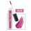 Ματ μεταλλικό lip gloss με βάση το νερό, μακράς διαρκείας, αδιάβροχο, με έντονες 2