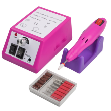 Mașină de găurit pentru unghii, mașină de găurit electrică portabilă cu vibrații reduse pentru unghii acrilice, 20000 RPM, control reglabil