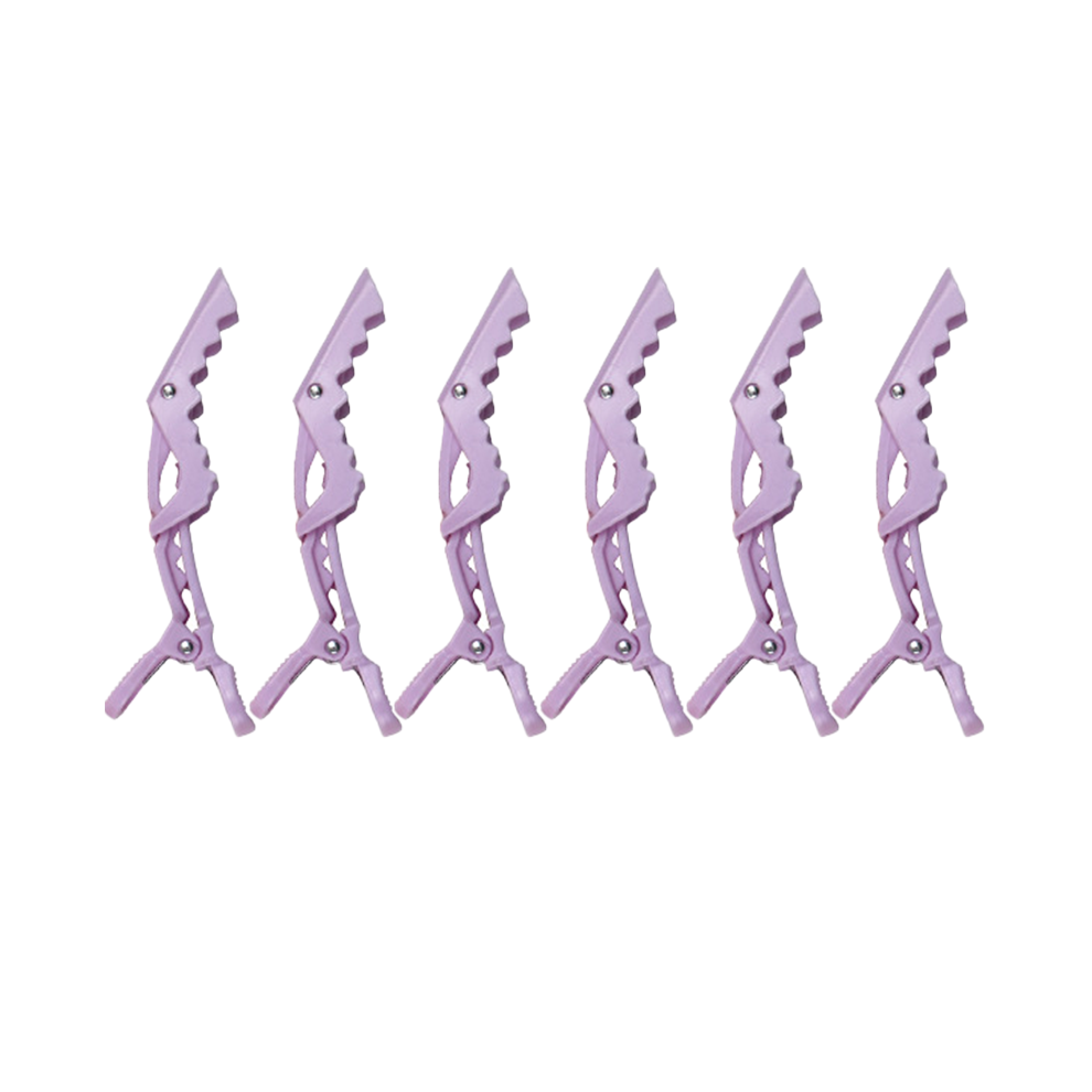 Double-Hinged Design Non-slip Grip, Professional Durable Alligator Clips for Versatile Hair Styling and Salon-Quality Sectioning For Nightclubs