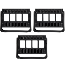 Support pour tĂŞte de meulage d'ongles compatible avec les blocs endodontiques dentaires, organisateur de fraises acryliques Ă 16 trous pour nail