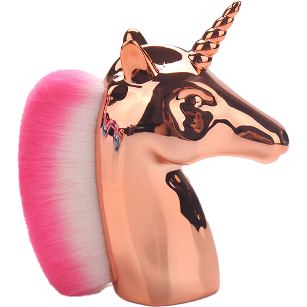 Unicorn Makeup Brush For Beginners, Soft & Resilient Bristles With Versatile Application, Ergonomic Design For Flawless Makeup Blending, Professional