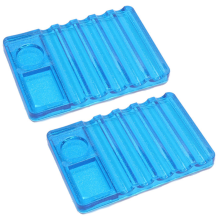 Professional Nail Palette, Mixing Palette with Brush Holder Set, Polycarbonate Chocolate Moulds, Candy Making Supplies for Artistic Creations