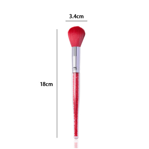 Επαγγελματικό αφαίρεσης πούδρας νυχιών κομμωτηρίου, λαβή με στρας για μια 1