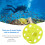 Finger Reel Compact Diving Spool for Cave & Tech Diving, Yellow 7