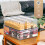 10 Pack Fridge Organisers with Lids, Bpa , 3 Sizes Stackable Clear Storage 2