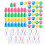 Silicone Fixing Clips 90Pcs for Sewing Bobbin Thread Buddies Plastic Tools 10