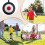 Training Soccer Target, Goal Accuracy Trainer, Adjustable Strap, Quick Setup 2