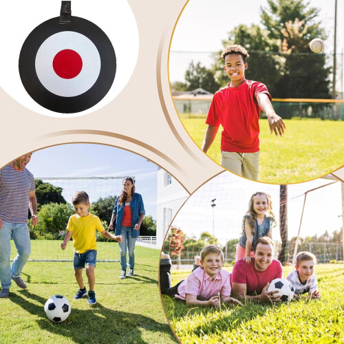 Training Soccer Target, Goal Accuracy Trainer, Adjustable Strap, Quick Setup 1