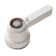 Rechargeable Fabric Shaver and Lint Remover with 6Blade Quick Lint Removal for Clothes Sweaters Upholstery