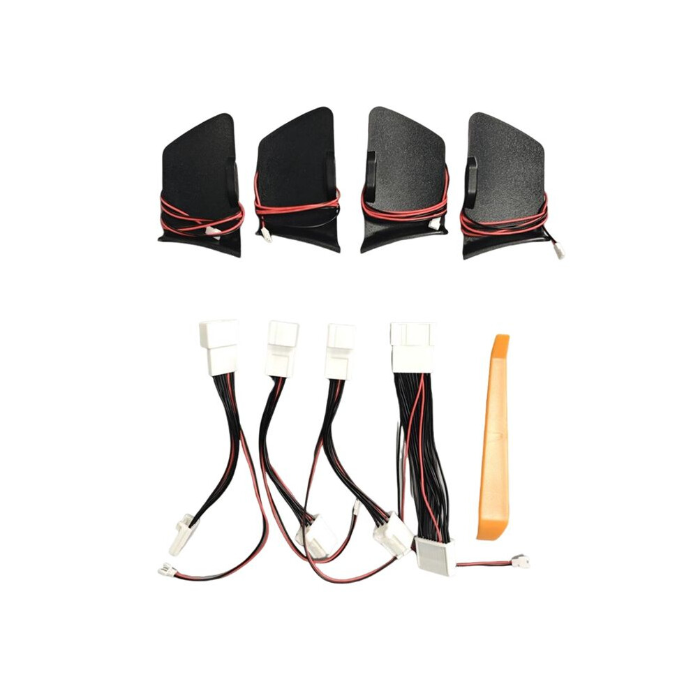 For Highlander 2015-2020 Door Bowl Armrest Atmosphere Led Decorate Lamp Door Handle Bowlframe Light 6133222130454