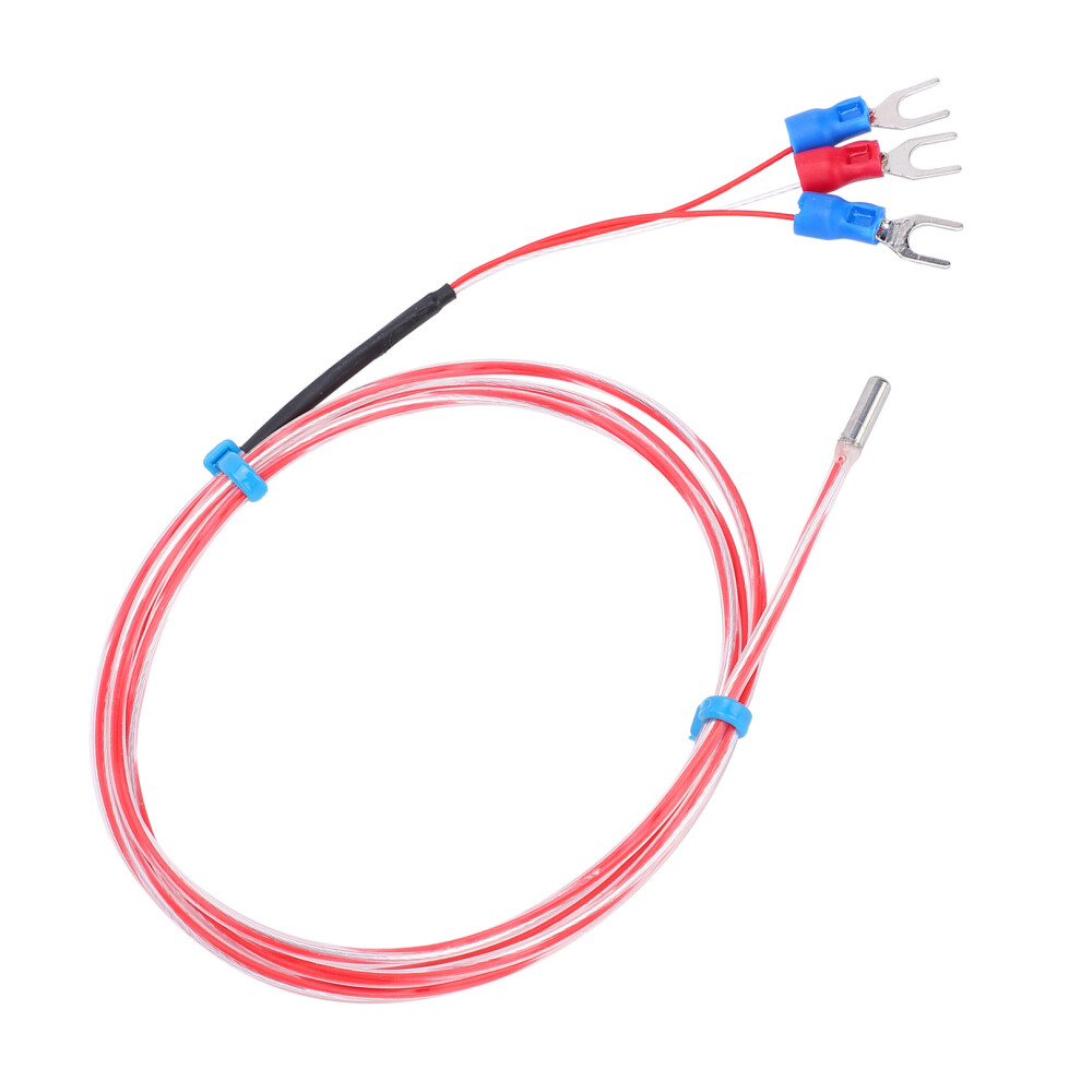 High Accuracy PT100 Temp Probe -50 to +300 3x20mm 3m Cable