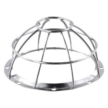 Smoke Detector Cage with Adjustable Base, Durable Iron Protective Cover, 13.2 x 6.5 cm