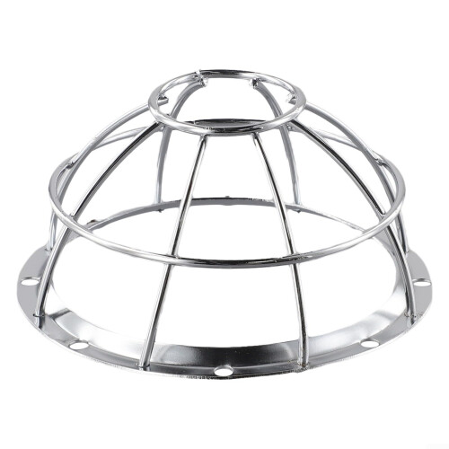 Smoke Detector Cage with Adjustable Base, Durable Iron Protective Cover, 13.2 x 6.5 cm