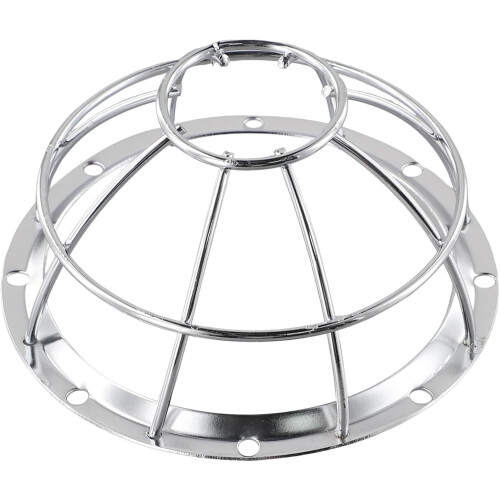 Smoke Detector Cage with Adjustable Base, Durable Iron Protective Cover, 13.2 x 6.5 cm 2