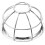 Smoke Detector Cage with Adjustable Base, Durable Iron Protective Cover, 13.2 x 6.5 cm 5