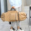 Compact Longboard Carrying Bag with Drawstring Closure  for Electric Skateboards and Small Items Black 4