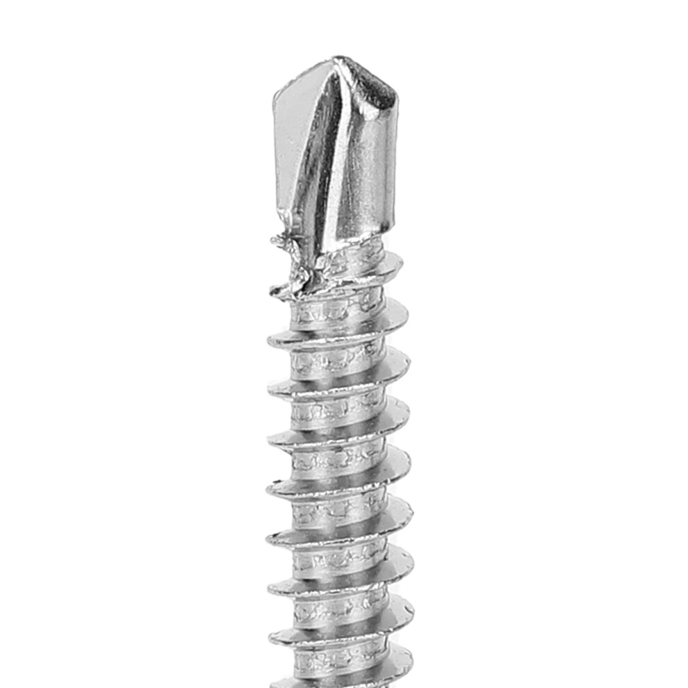 250Pcs M4.2x50mm Self Tapping Screws Stainless Steel Corrosion Resistant 6911379430418