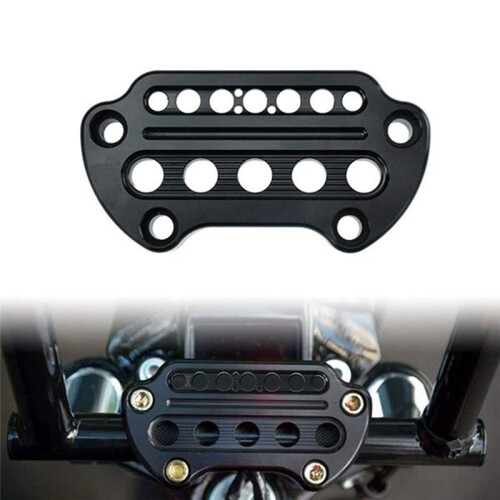 Motorcycle Indicator Light Handlebar Top Press Code Handlebar Clamp Rod Riser for  Sportster 1995- Dyna 2006- 1