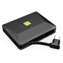 New Type-C ID  Card Reader Electronic DNI Reader for EMV IC DNIE Chip DNI  Card ZW-12026-X