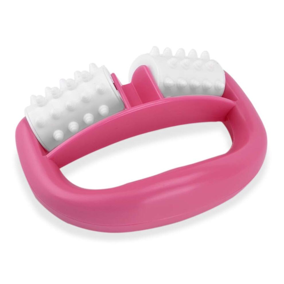 Silicone Body Scrub for Cellulite Reduction, Manual Muscle Massage Roller for Improved Circulation, Ergonomically Designed for Adjustable Comfort and
