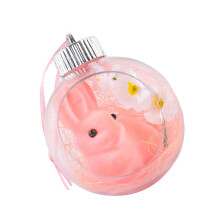 Boules en acrylique transparent suspendues, ornement-Type A