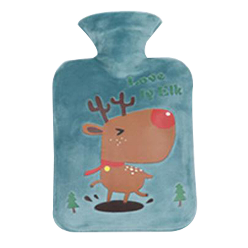 Outdoor Warmth Solution: Leakproof Design Wide Mouth Hot Water Bottle, Durable Material Hand Feet Warmer With Soft Cover For Cold Compress (2L)