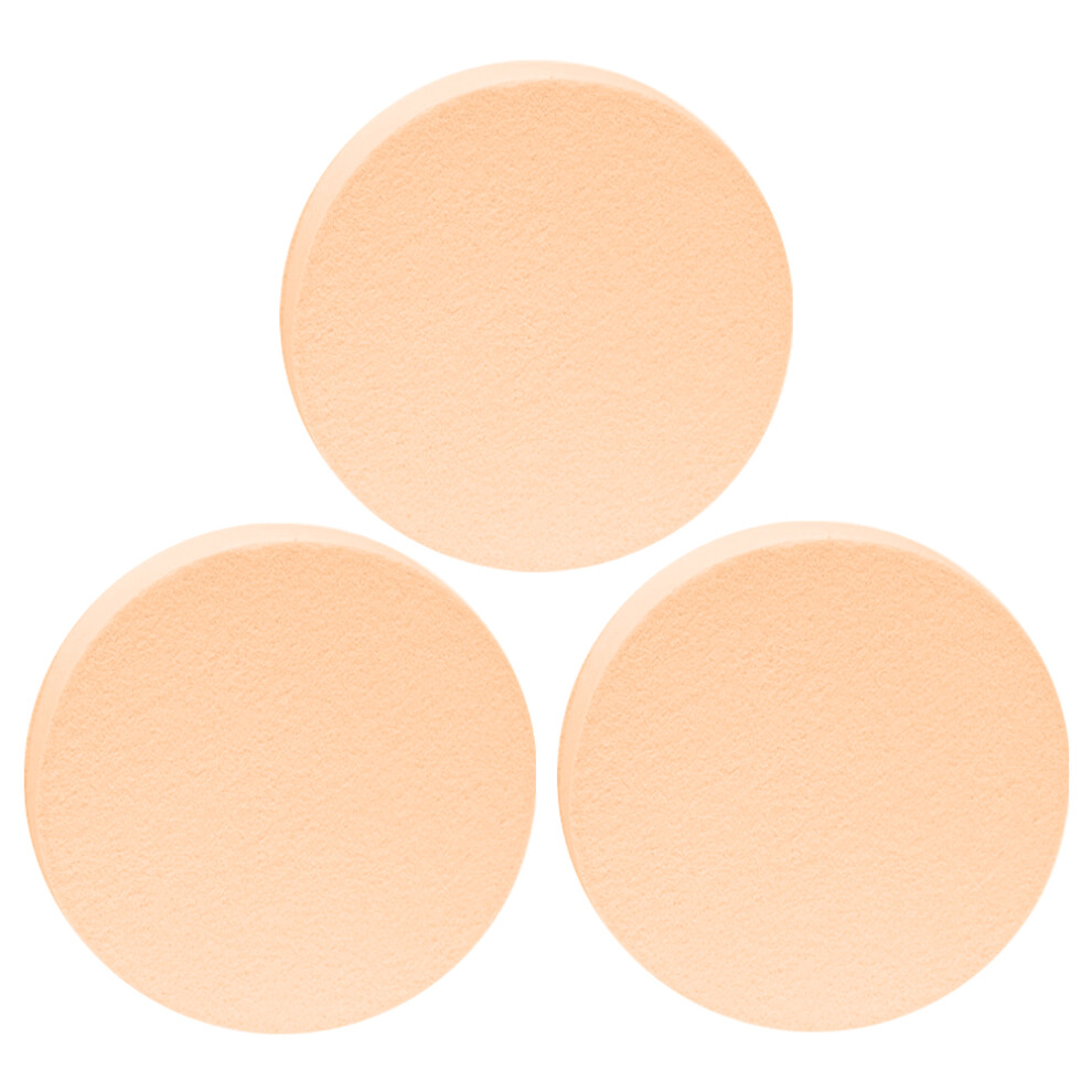 Professional Look Compact Puffs, Soft Sponge For Wet Or Dry Using, Latex Free Round Sponge Puff With Easy Makeup Application, Reusable & Portable