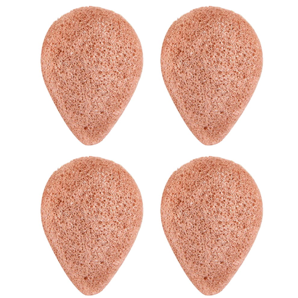 Konjac Sponge With Binchotan Charcoal, Gently Exfoliates And Removes Dry Skin Flakes, Natural Woven Fibers Massage The Skin, Stimulating Blood Flow A