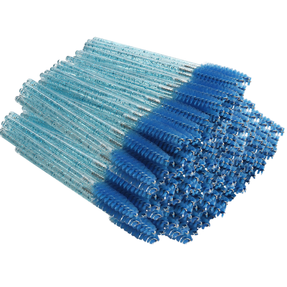 Disposable Lash Spoolies For Daily Beauty Routine, Crystal Eyelash Brush For Special Events And Occasions For Halloween Parties For Nightclubs