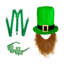 Chapeau haut de forme et barbe essentiels pour la fête de-Type B