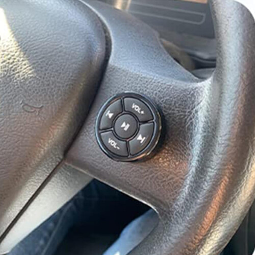 Media Button Car Steering Wheel Remote Waterproof Multimedia Remote Phone Remote Receiver Radio Controller 1