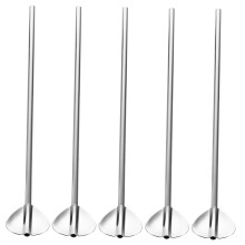 6Pcs Stainless Steel Drinking Straw Spoon with Builtin Filter Tube, Reusable Cocktail Stirrer Spoon for Tea Coffee Mixing