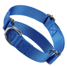 Martingale Collar for Dogs, EscapeProof NoPull Training, Adjustable For Small Medium Large Breeds, Blue Neck 1825in