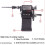 Manual Coil Winding Machine, Hand Counting Winder, Adjustable Speed, Iron Gear 2