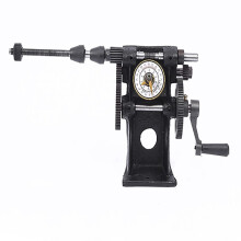 Manual Coil Winding Machine, Hand Counting Winder, Adjustable Speed, Iron Gear