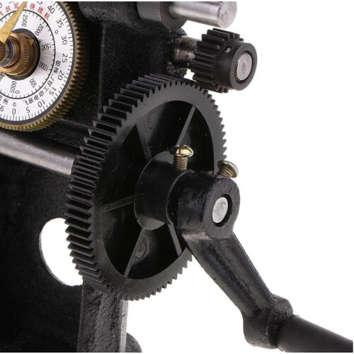 Manual Coil Winding Machine, Hand Counting Winder, Adjustable Speed, Iron Gear 2