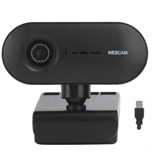 Μικρόφωνο Webcam με αυτόματη εστίαση, δακτύλιο φωτισμού, κάμερα web streaming, κάμερα web HD,