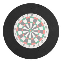 Dartboard Surround Protection Ring, Splicing Backboard Design, Portable Dart Board Wall Protector for Home and Office