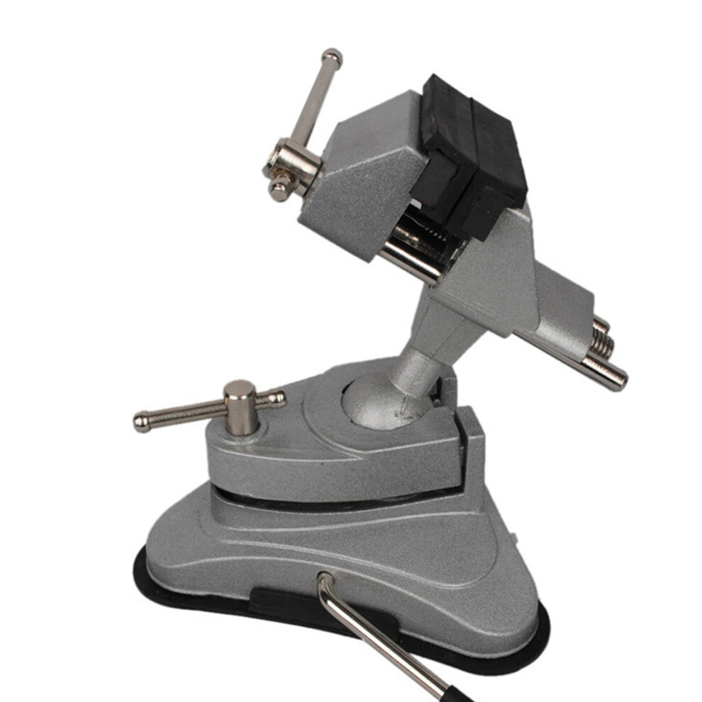 360 Degree Rotating Clamp For Desktop Workholding With Suction Cup Base For Secure Workpiece Holding On Desktops 9094768868287