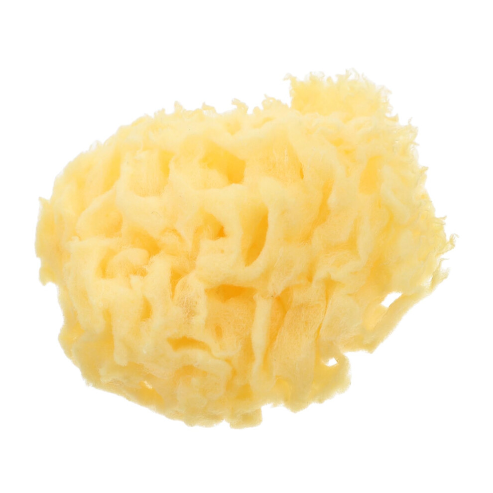 Natural Seaweed Bath Sponge Honeycomb Texture For Gentle Cleansing And Exfoliation, Adult Size, Seaweed Material
