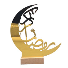 Festival tafelblad ornament acryl halve manen-MBT007