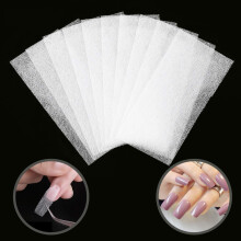 Decorating Nails With Fiberglass, Easy Application For Natural And Artificial Nails, Enhance Your Manicure Routine, Includes 100 Pieces Of Repair Sol