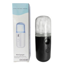 Pulverizator facial hidratant și răcoritor, tehnologie nano cu ultrasunete pentru curățare profundă, pulverizator facial practic cu spațiu de