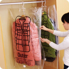 Bolsas de almacenamiento al vacío colgantes, versátiles y que ahorran espacio, hermeticidad duradera para la protección del armario, soluciones de
