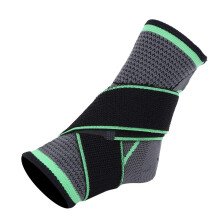 Sports Ankle Guard Elasticity Compression Ankle Guard For Running Basketball Baseball Cycling Unisex Size M